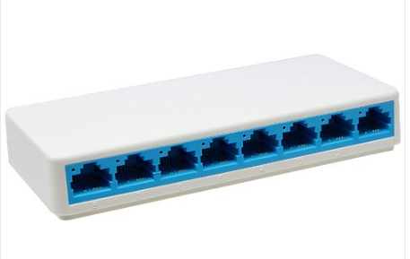 8-PORT 10/100Mbps DESKTOP SWITCH-WHITE
