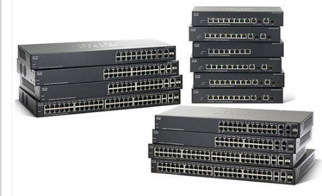 CISCO SF550X-24P 24 PORT 10/100 PoE STACKABLE SWITCH-BLACK