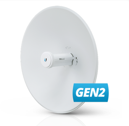 UBIQUITY POWER BEAM 5AC GEN2 450MBPS +420MM  5GHZ OUTDOOR RADIO-WHITE