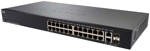 Cisco 26-Port Gigabit Plus PoE Smart Switch | SG250-26P