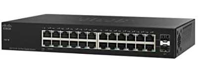 CISCO SG112-24 COMPACT 24- PORT GIGABIT SWITCH-BLACK