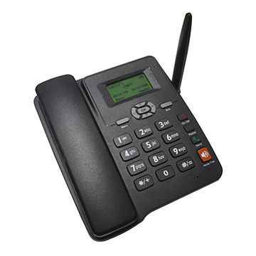 Gsm Fixed Wireless Phone- Black