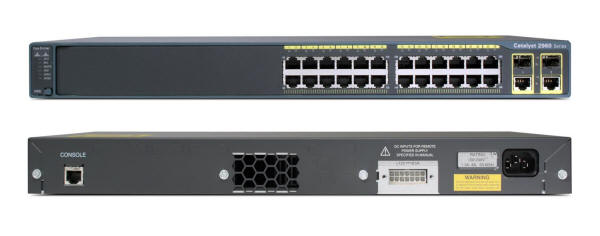 Cisco 24-Port LAN Base Switch | Catalyst WS-C2960-24TC-L