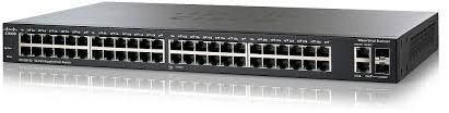 Cisco 48 Port Gigabit Smart Switch + 2 Gigabit Combo Ports