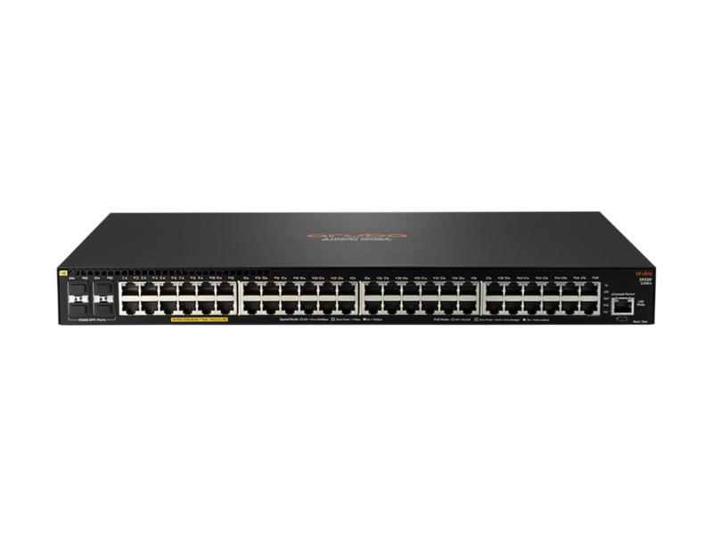 Aruba 2930F 48G PoE+ 4SFP+ Switch
