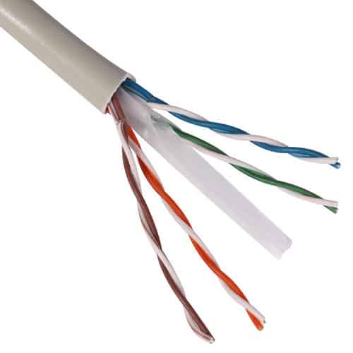 D-Link Cat6 UTP 24 AWG PVC Solid Cable - 305m/Roll - Grey 