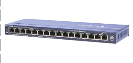 FS 116 PROSAFE 16 PORT 10/100DESKTOP SWITCH