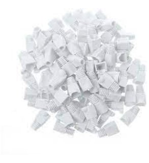 RJ45 CAT6 CONNECTOR 1000Pcs-WHITE