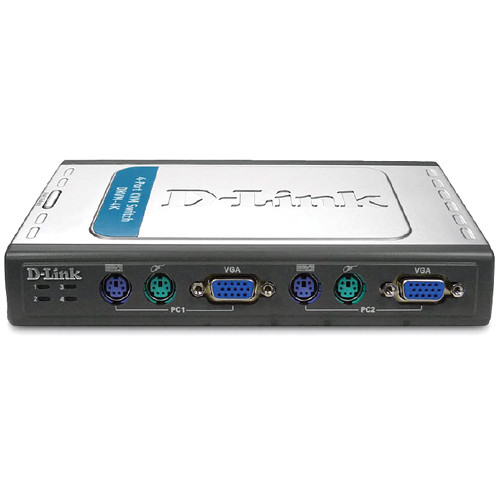 D-link 4-port PS Port KVM Switch