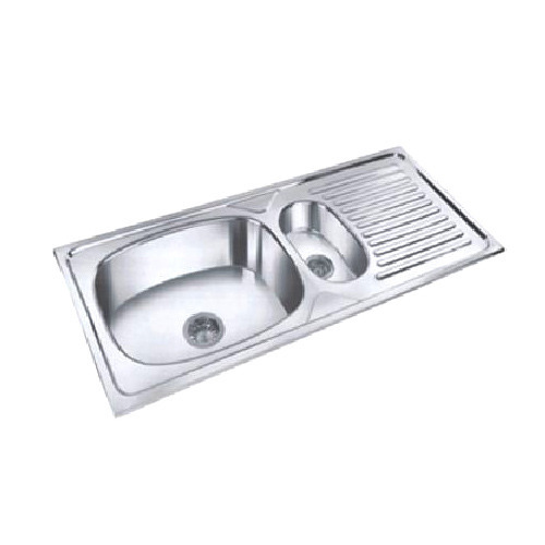 Single Kitchen Sink With Tray