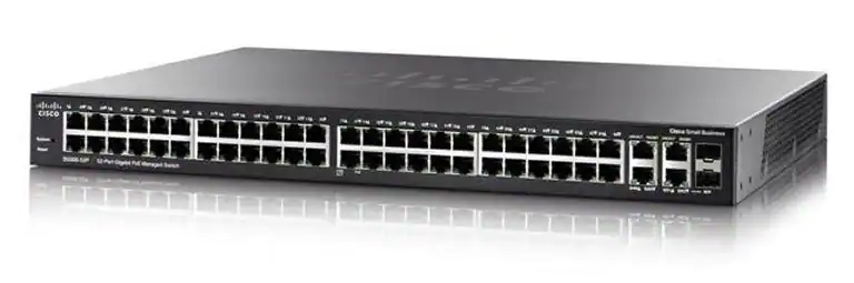 Cisco 52-Port Gigabit PoE Managed Switch | SG350-52P