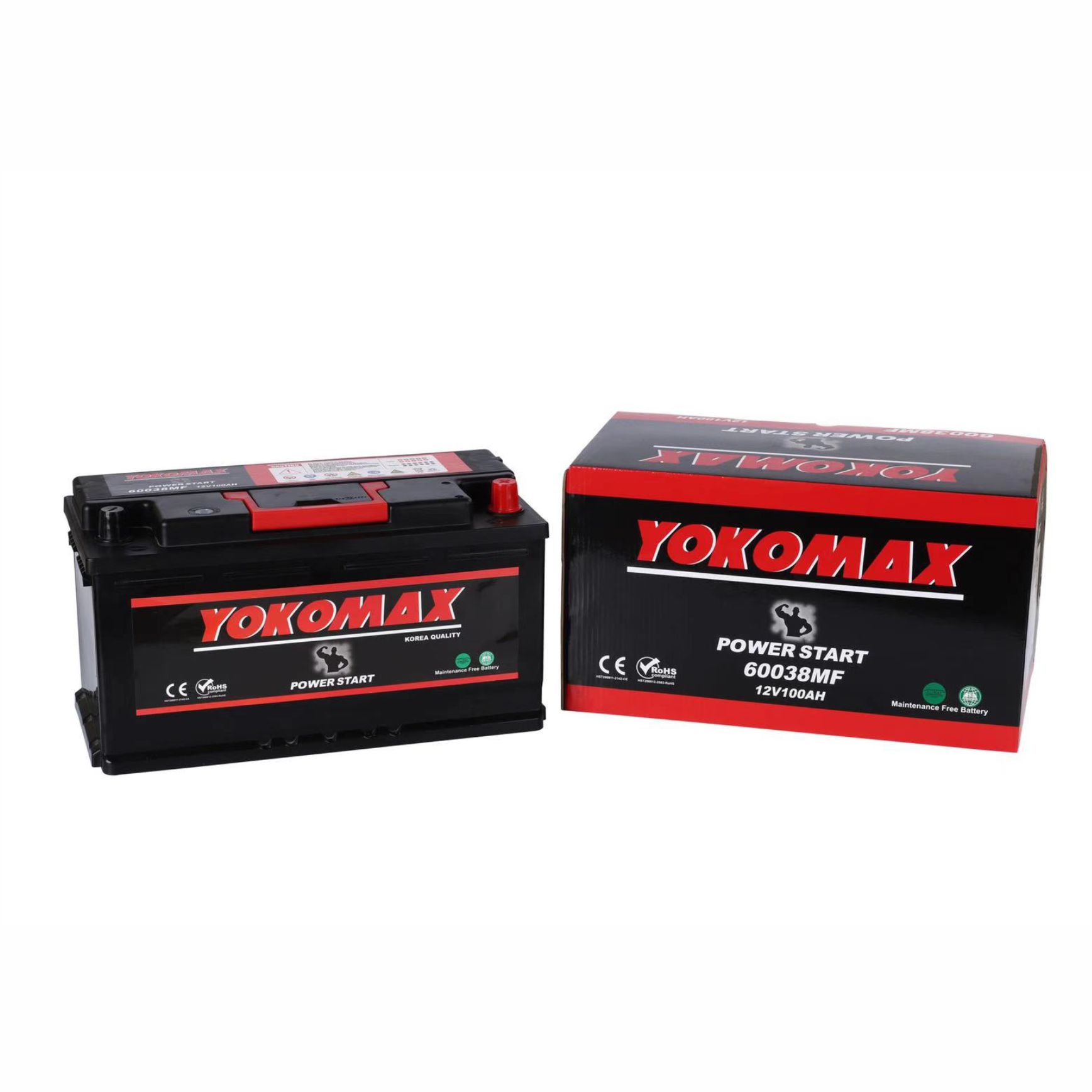 Yokomax Maintenance Free Battery