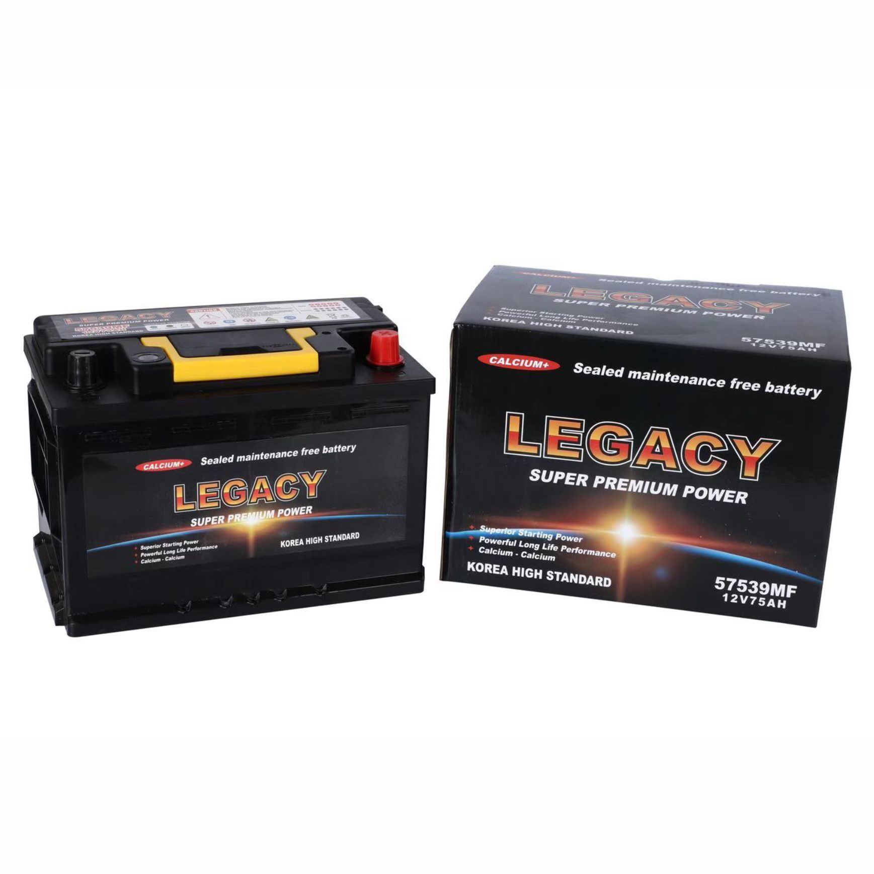 Legacy maintenance free battery