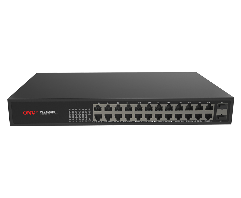 ONV Gigabit 26-port Unmanaged Poe Switch (24-port)