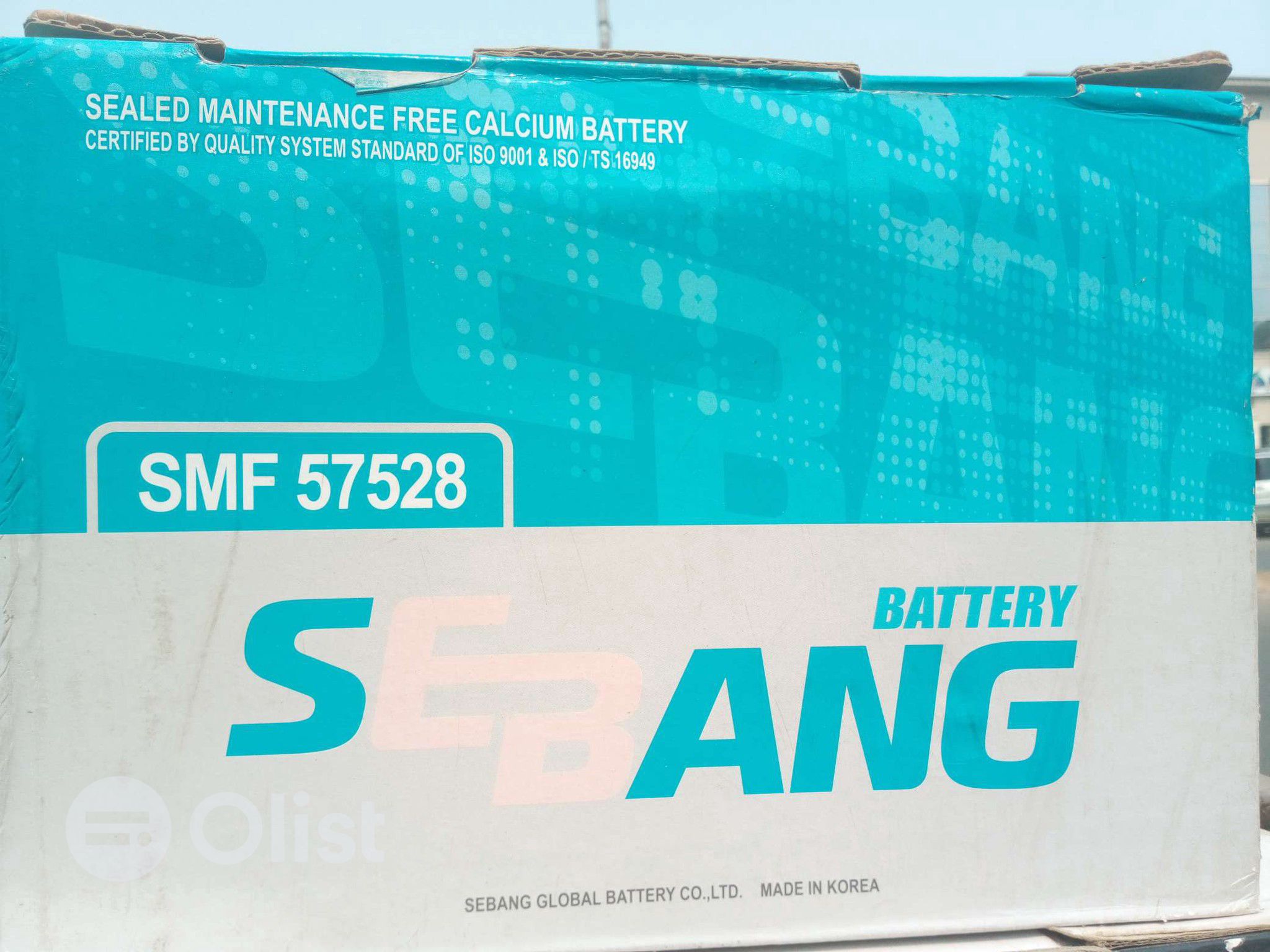 Car battery Sebang SMF57528