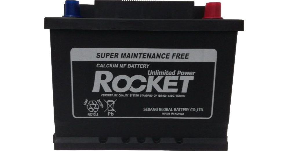 Rocket Calcium MF Car Battery 12v 65Ah