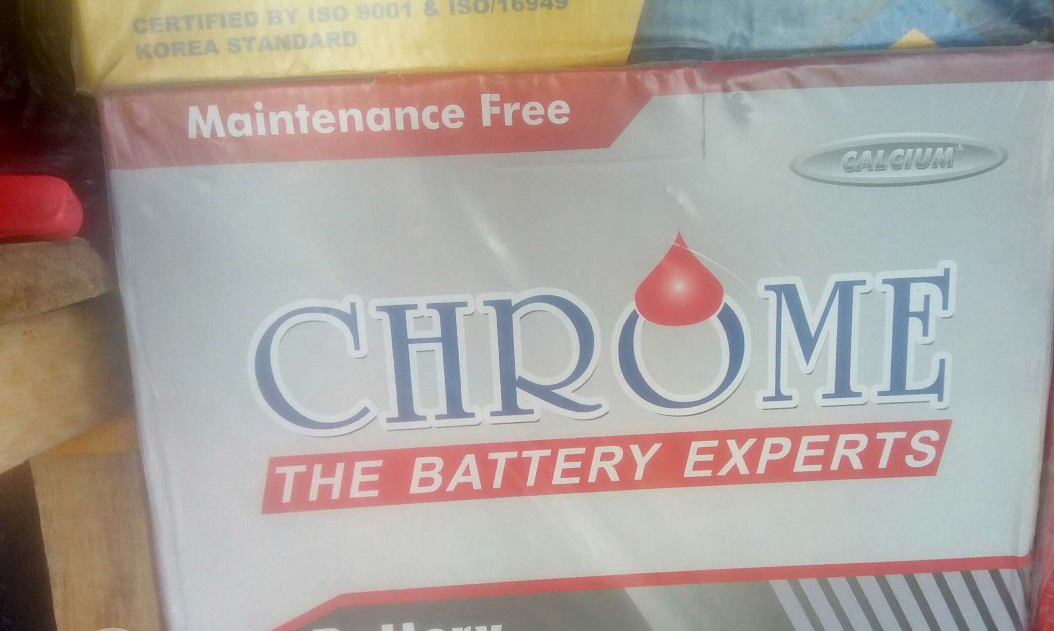 Chrome Battery 12V 62AH