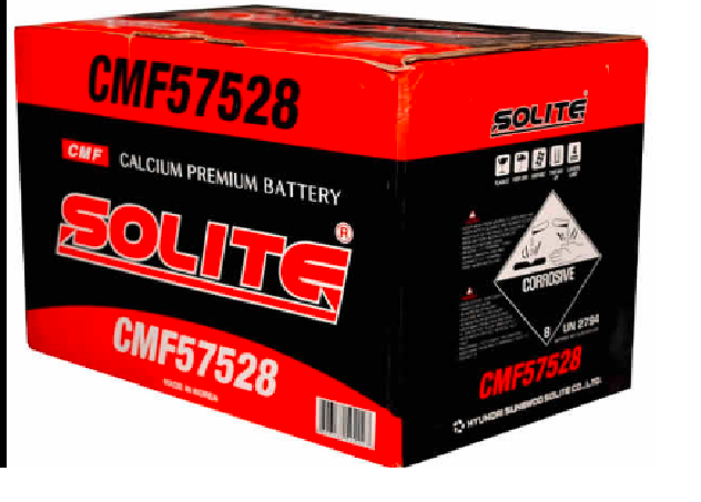 Solite Car Battery (CMF57528)