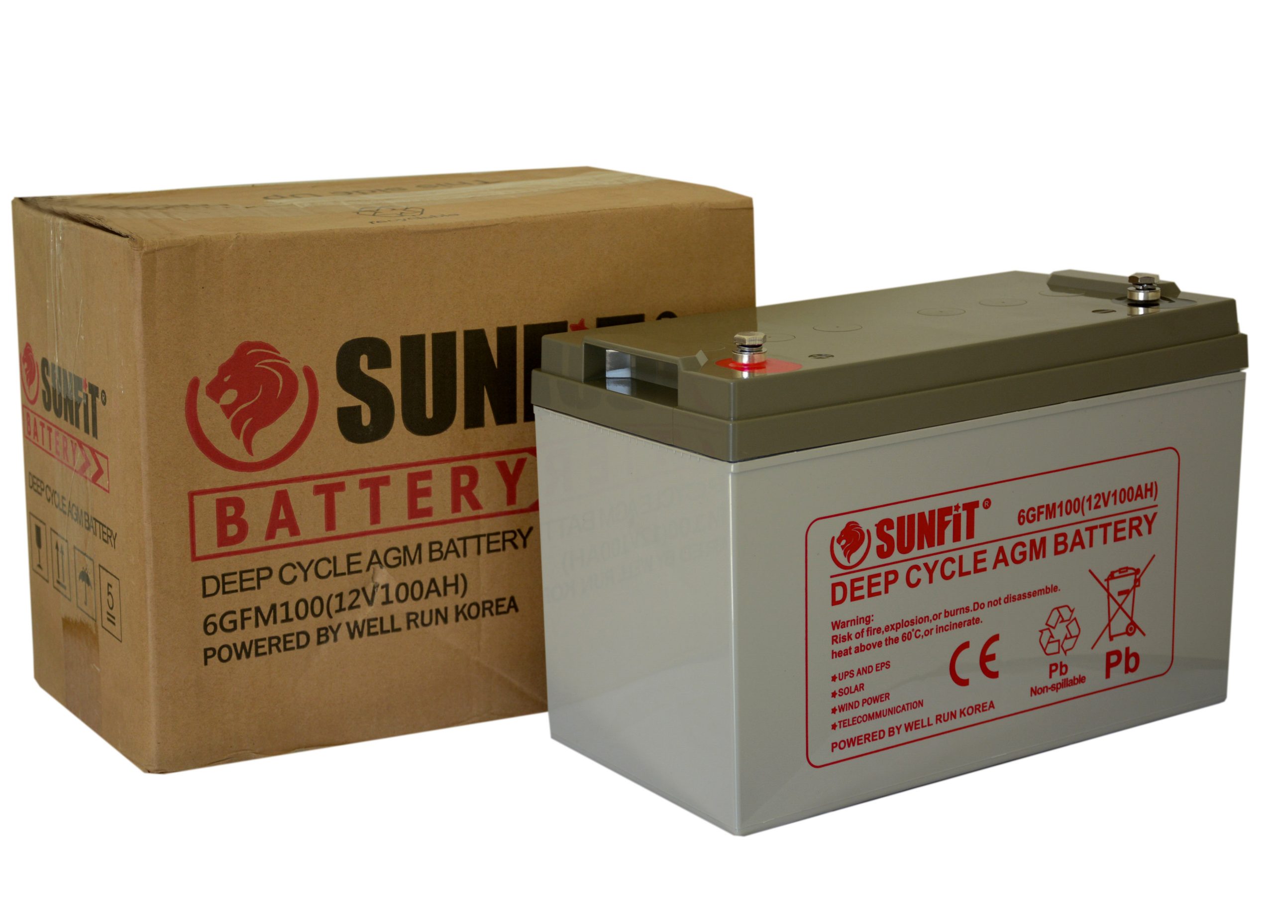 Sunfit Car Battery CMF 57512