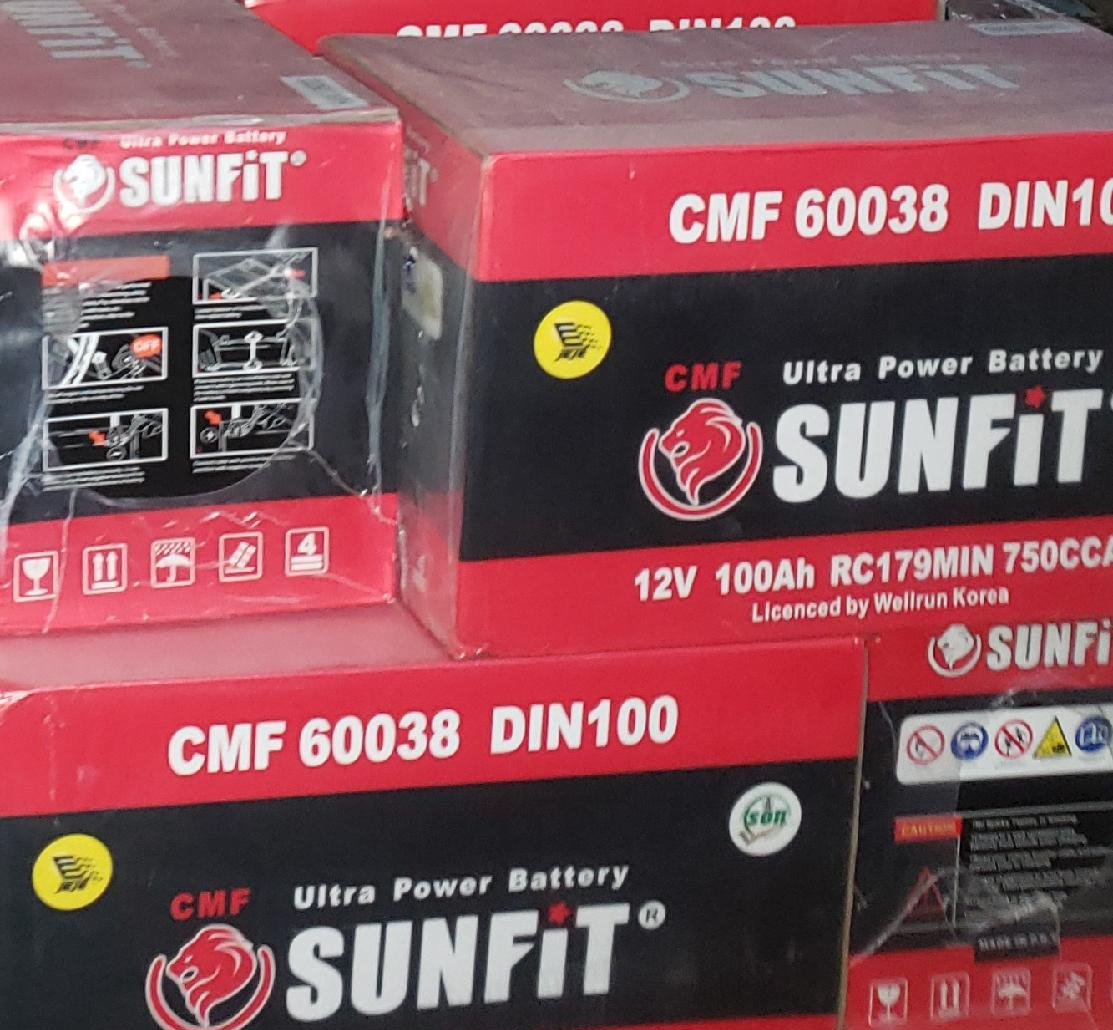 Sunfit Car Battery (CMF 60038)