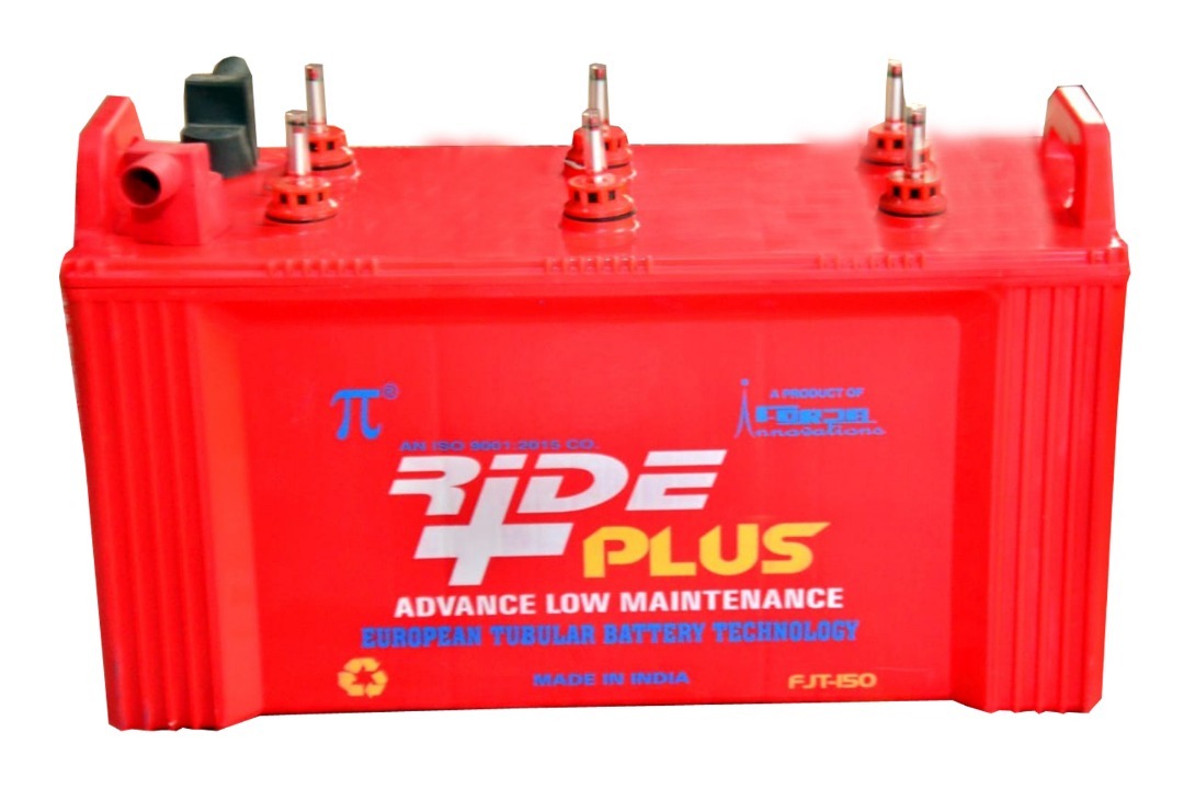 Ride Plus Tubular Inverter Battery 150AH, FJT150