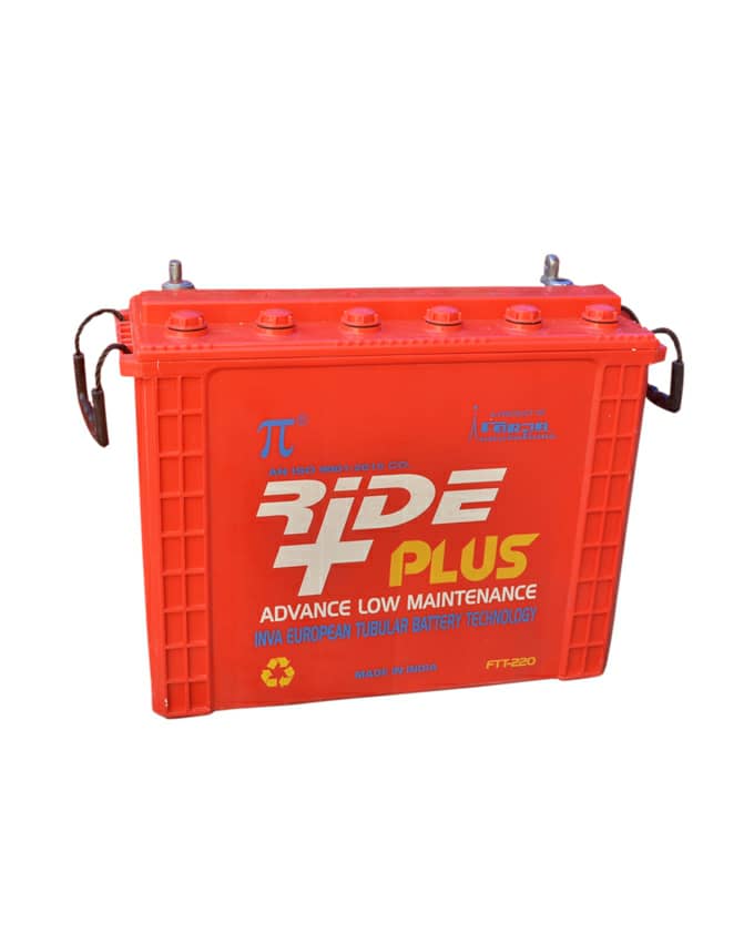 Ride Plus Tubular Battery 220AH, FTT220